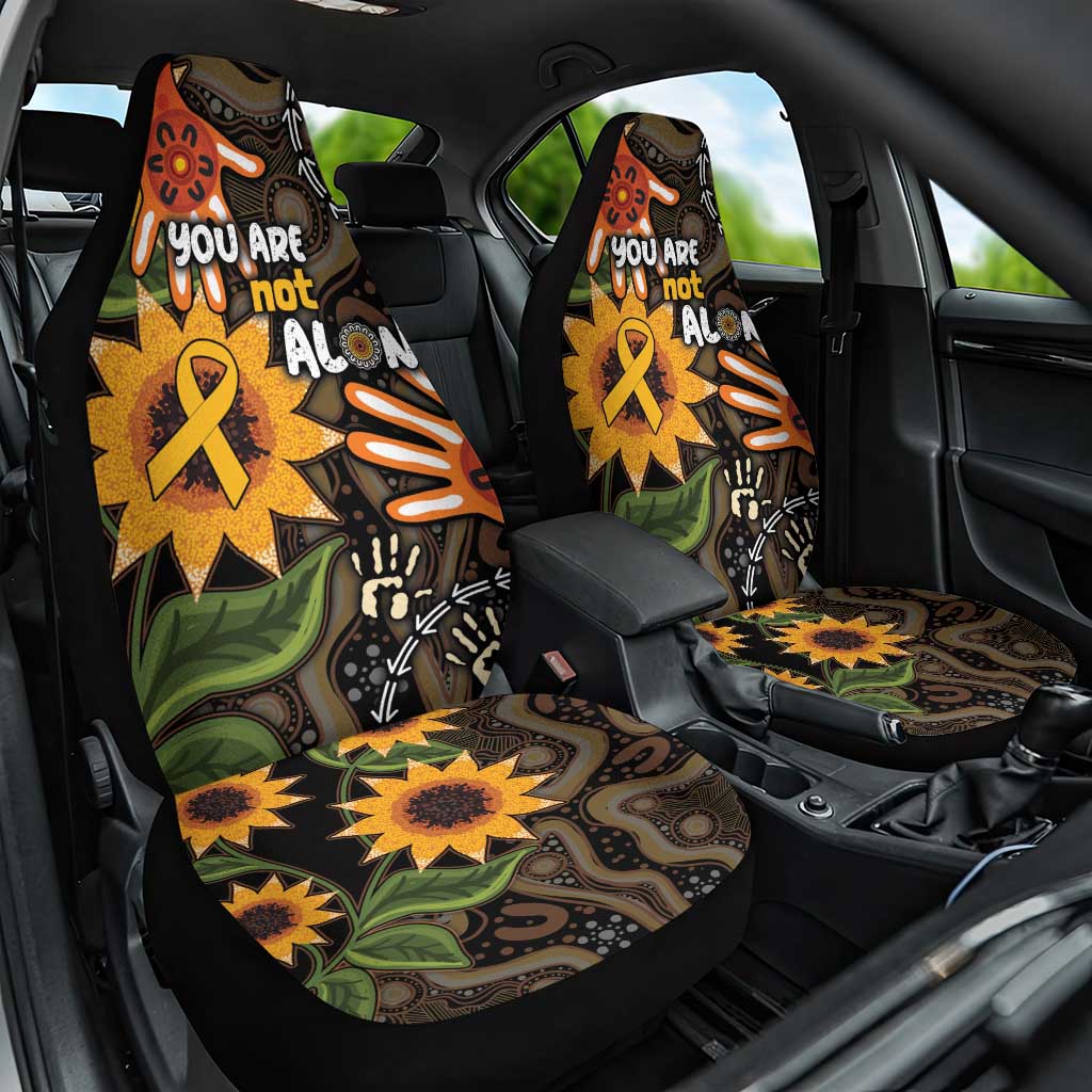 Australia Indigenous Car Seat Cover You Are Not Alone