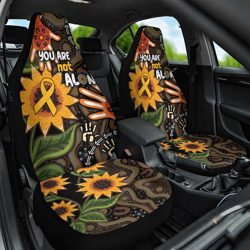 Australia Indigenous Car Seat Cover You Are Not Alone