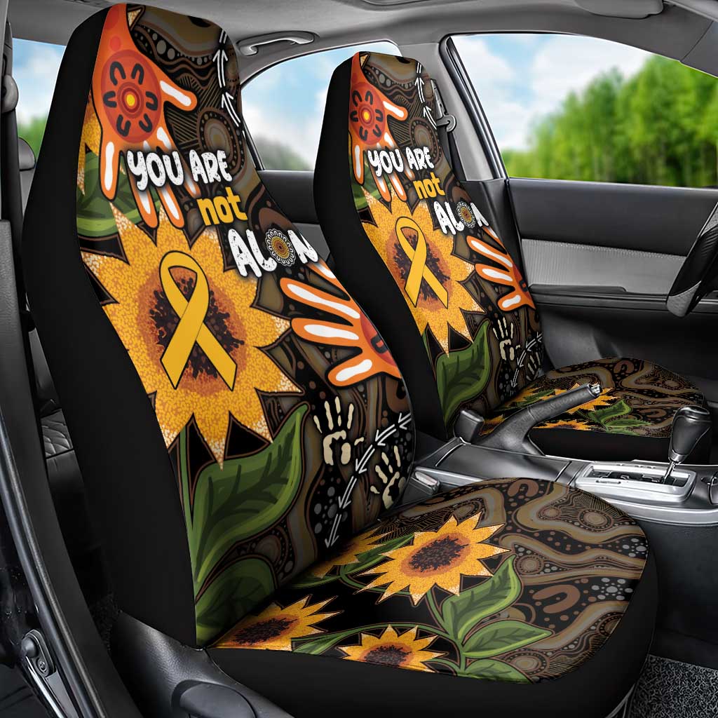 Australia Indigenous Car Seat Cover You Are Not Alone