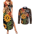 Australia Indigenous Couples Matching Summer Maxi Dress and Long Sleeve Button Shirt You Are Not Alone