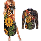 Australia Indigenous Couples Matching Summer Maxi Dress and Long Sleeve Button Shirt You Are Not Alone