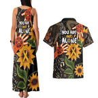 Australia Indigenous Couples Matching Tank Maxi Dress and Hawaiian Shirt You Are Not Alone