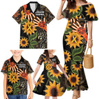 Australia Indigenous Family Matching Mermaid Dress and Hawaiian Shirt You Are Not Alone