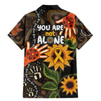Australia Indigenous Family Matching Mermaid Dress and Hawaiian Shirt You Are Not Alone