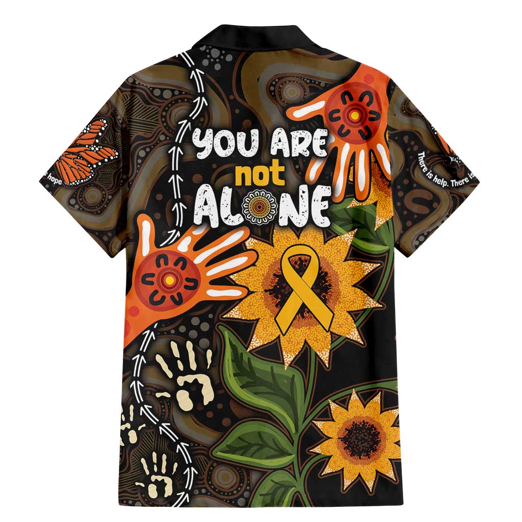 Australia Indigenous Family Matching Mermaid Dress and Hawaiian Shirt You Are Not Alone