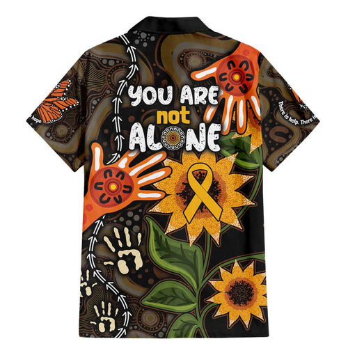 Australia Indigenous Family Matching Mermaid Dress and Hawaiian Shirt You Are Not Alone