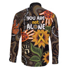 Australia Indigenous Family Matching Summer Maxi Dress and Hawaiian Shirt You Are Not Alone