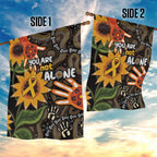 Australia Indigenous Garden Flag You Are Not Alone