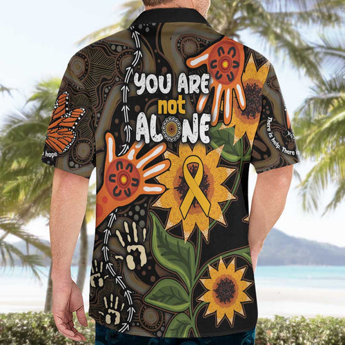 Australia Indigenous Hawaiian Shirt You Are Not Alone