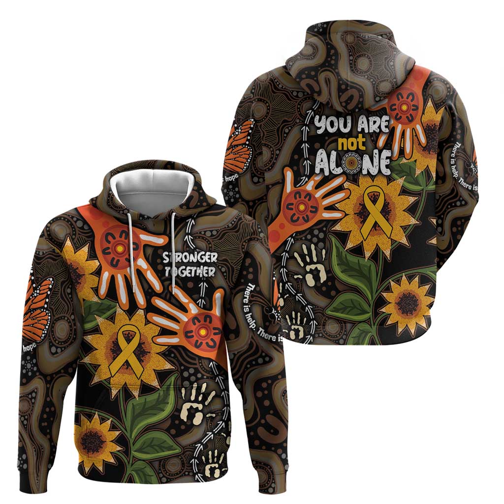 Australia Indigenous Hoodie You Are Not Alone