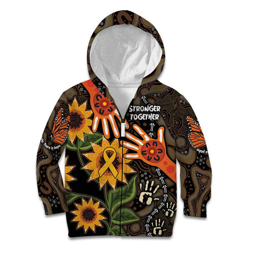 Australia Indigenous Kid Hoodie You Are Not Alone