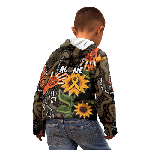 Australia Indigenous Kid Hoodie You Are Not Alone