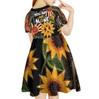 Australia Indigenous Kid Short Sleeve Dress You Are Not Alone