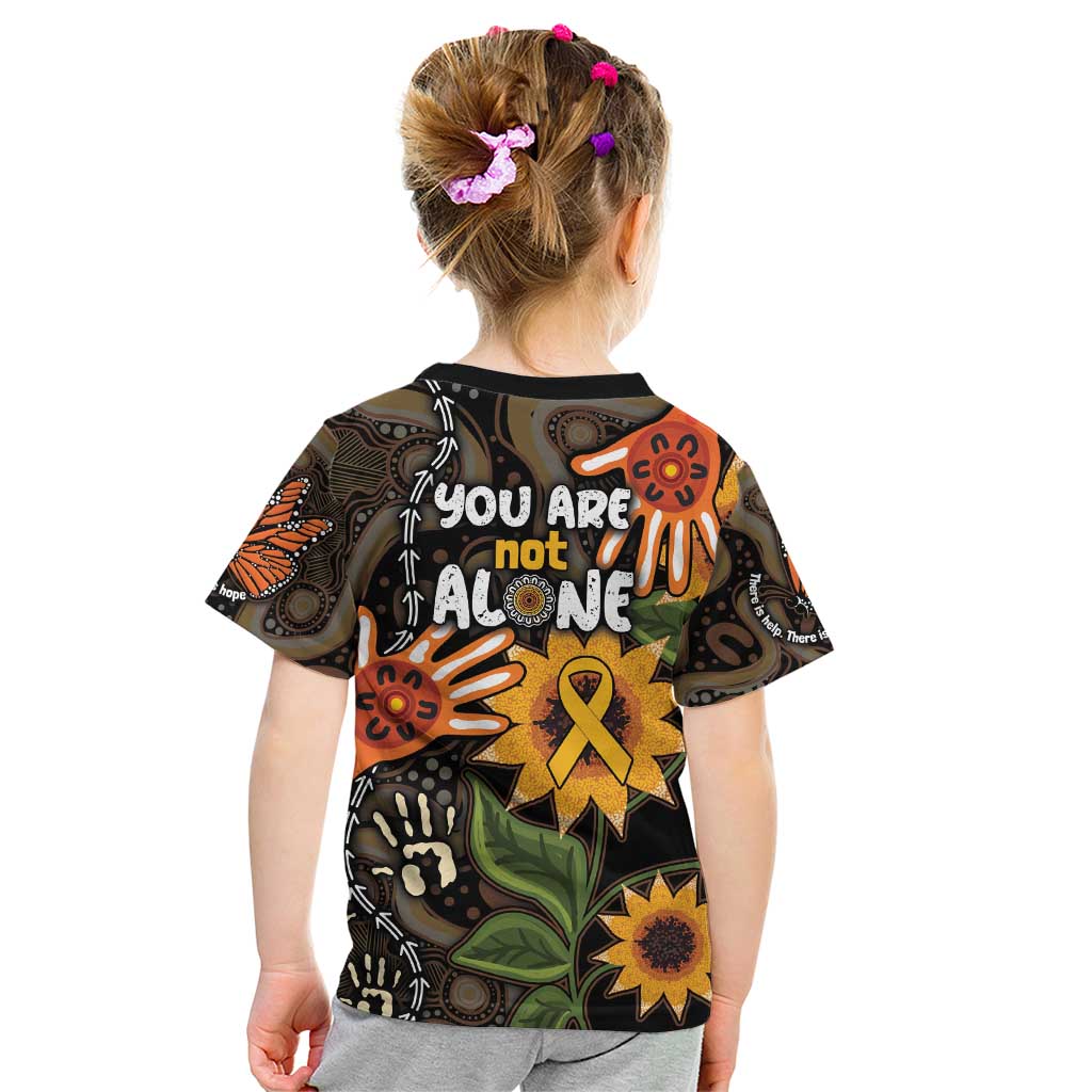 Australia Indigenous Kid T Shirt You Are Not Alone