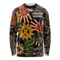 Australia Indigenous Long Sleeve Shirt You Are Not Alone
