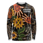 Australia Indigenous Long Sleeve Shirt You Are Not Alone