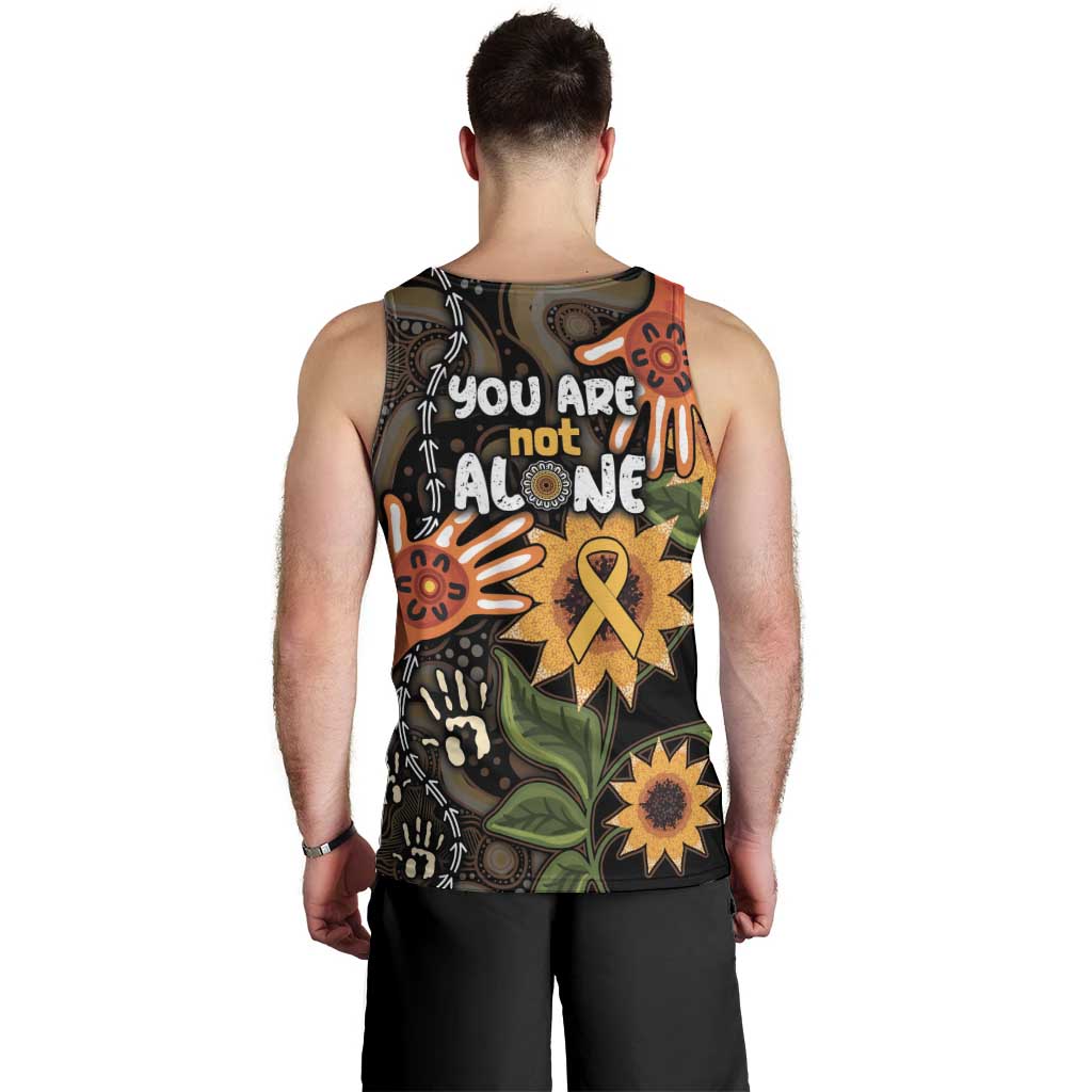 Australia Indigenous Men Tank Top You Are Not Alone