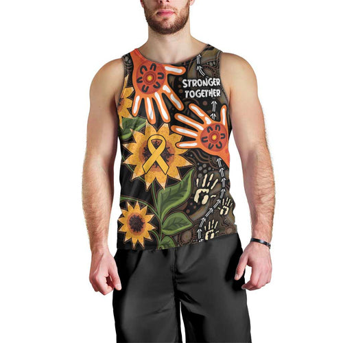 Australia Indigenous Men Tank Top You Are Not Alone