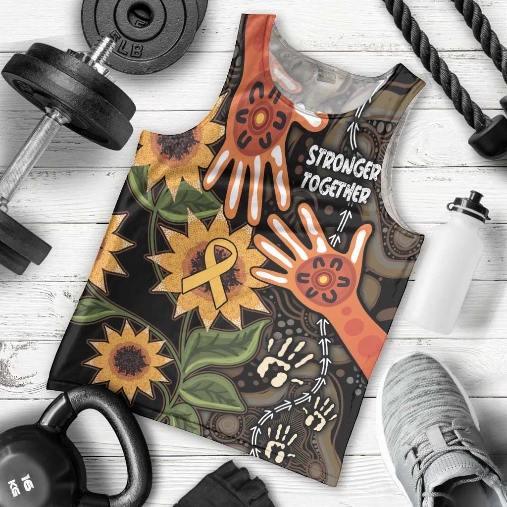 Australia Indigenous Men Tank Top You Are Not Alone