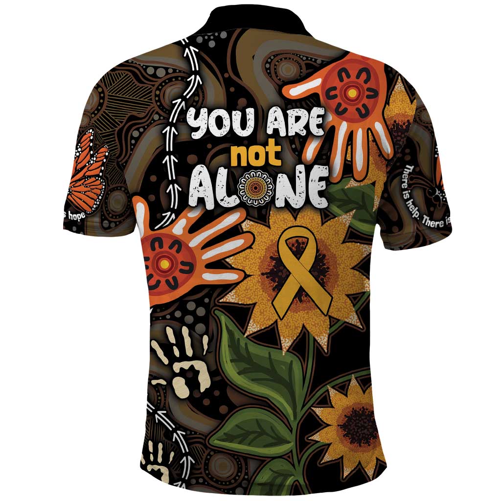 Australia Indigenous Polo Shirt You Are Not Alone
