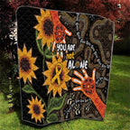 Australia Indigenous Quilt You Are Not Alone