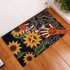 Australia Indigenous Rubber Doormat You Are Not Alone