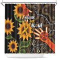 Australia Indigenous Shower Curtain You Are Not Alone