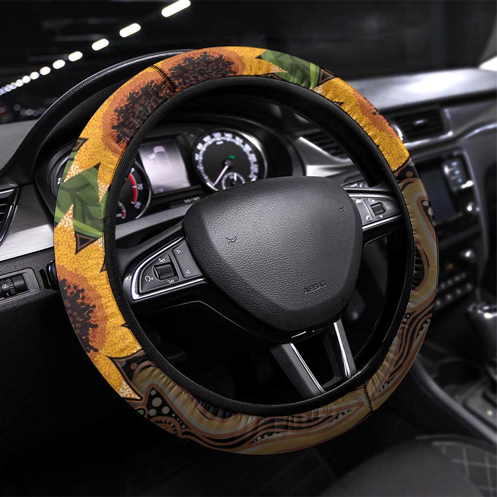 Australia Indigenous Steering Wheel Cover You Are Not Alone