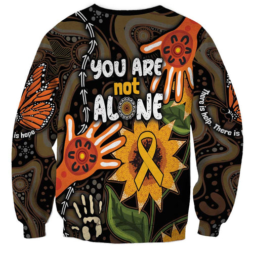 Australia Indigenous Sweatshirt You Are Not Alone