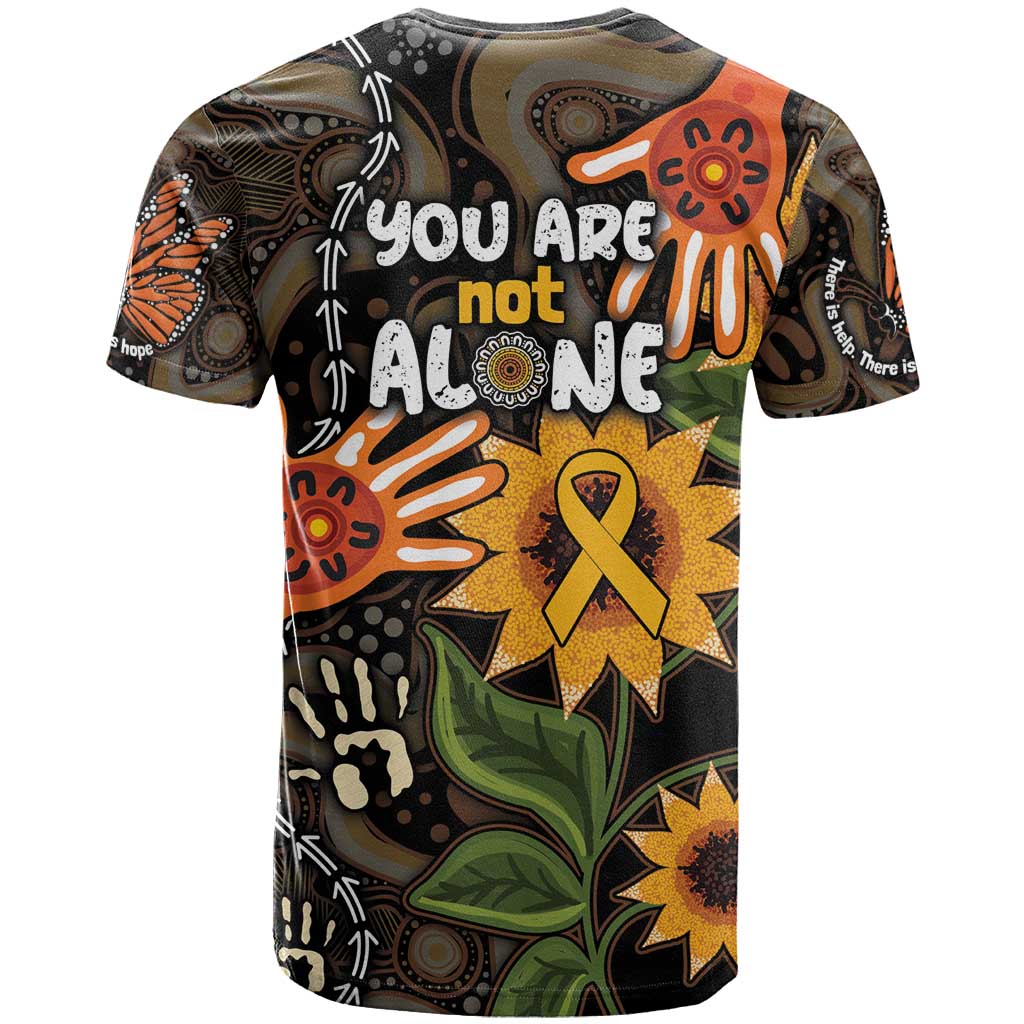Australia Indigenous T Shirt You Are Not Alone