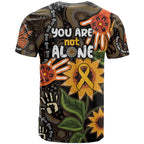 Australia Indigenous T Shirt You Are Not Alone