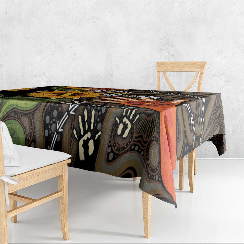 Australia Indigenous Tablecloth You Are Not Alone