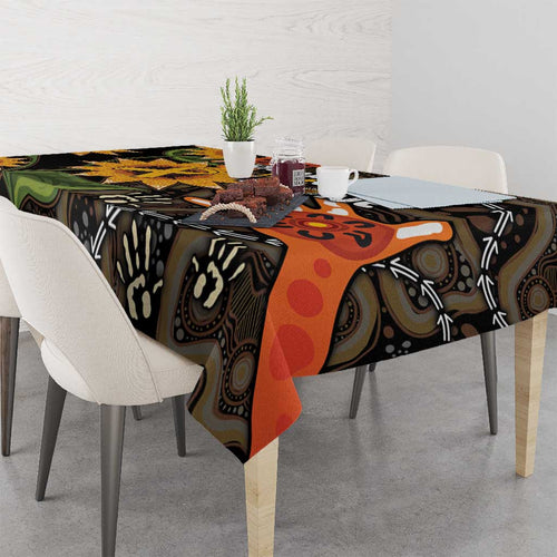 Australia Indigenous Tablecloth You Are Not Alone