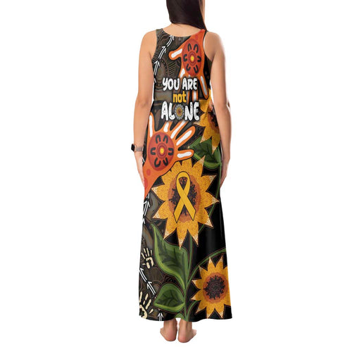 Australia Indigenous Tank Maxi Dress You Are Not Alone