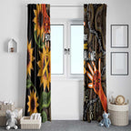 Australia Indigenous Window Curtain You Are Not Alone