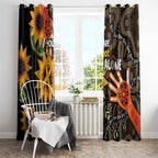 Australia Indigenous Window Curtain You Are Not Alone