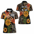 Australia Indigenous Women Polo Shirt You Are Not Alone