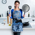 Prostate Cancer Awareness Aussie Indigenous Apron Blue Ribbon Aboriginal Arts