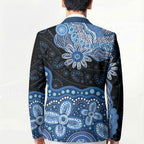 Prostate Cancer Awareness Aussie Indigenous Blazer Blue Ribbon Aboriginal Arts