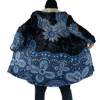 Prostate Cancer Awareness Aussie Indigenous Cloak Blue Ribbon Aboriginal Arts