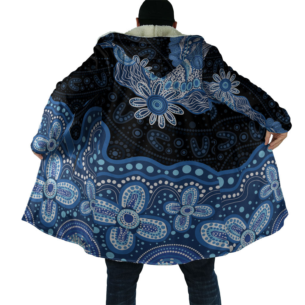 Prostate Cancer Awareness Aussie Indigenous Cloak Blue Ribbon Aboriginal Arts