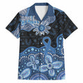 Prostate Cancer Awareness Aussie Indigenous Hawaiian Shirt Blue Ribbon Aboriginal Arts