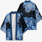 Prostate Cancer Awareness Aussie Indigenous Kimono Blue Ribbon Aboriginal Arts