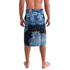 Prostate Cancer Awareness Aussie Indigenous Lavalava Blue Ribbon Aboriginal Arts