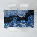 Prostate Cancer Awareness Aussie Indigenous Tablecloth Blue Ribbon Aboriginal Arts