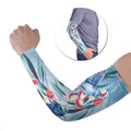 Australia Blue Budgie Marble Glaze Arm Sleeves Cancer Awareness