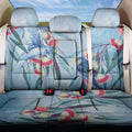 Australia Blue Budgie Marble Glaze Back Car Seat Cover Cancer Awareness