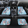Australia Blue Budgie Marble Glaze Car Mats Cancer Awareness