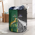 Rugby South Africa New Zealand Greatest Rivals Laundry Basket Tribal Motifs
