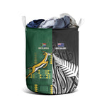 Rugby South Africa New Zealand Greatest Rivals Laundry Basket Tribal Motifs